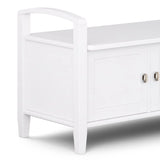 Warm Shaker - Handcrafted Entryway Storage Bench - Furniture Home Direct