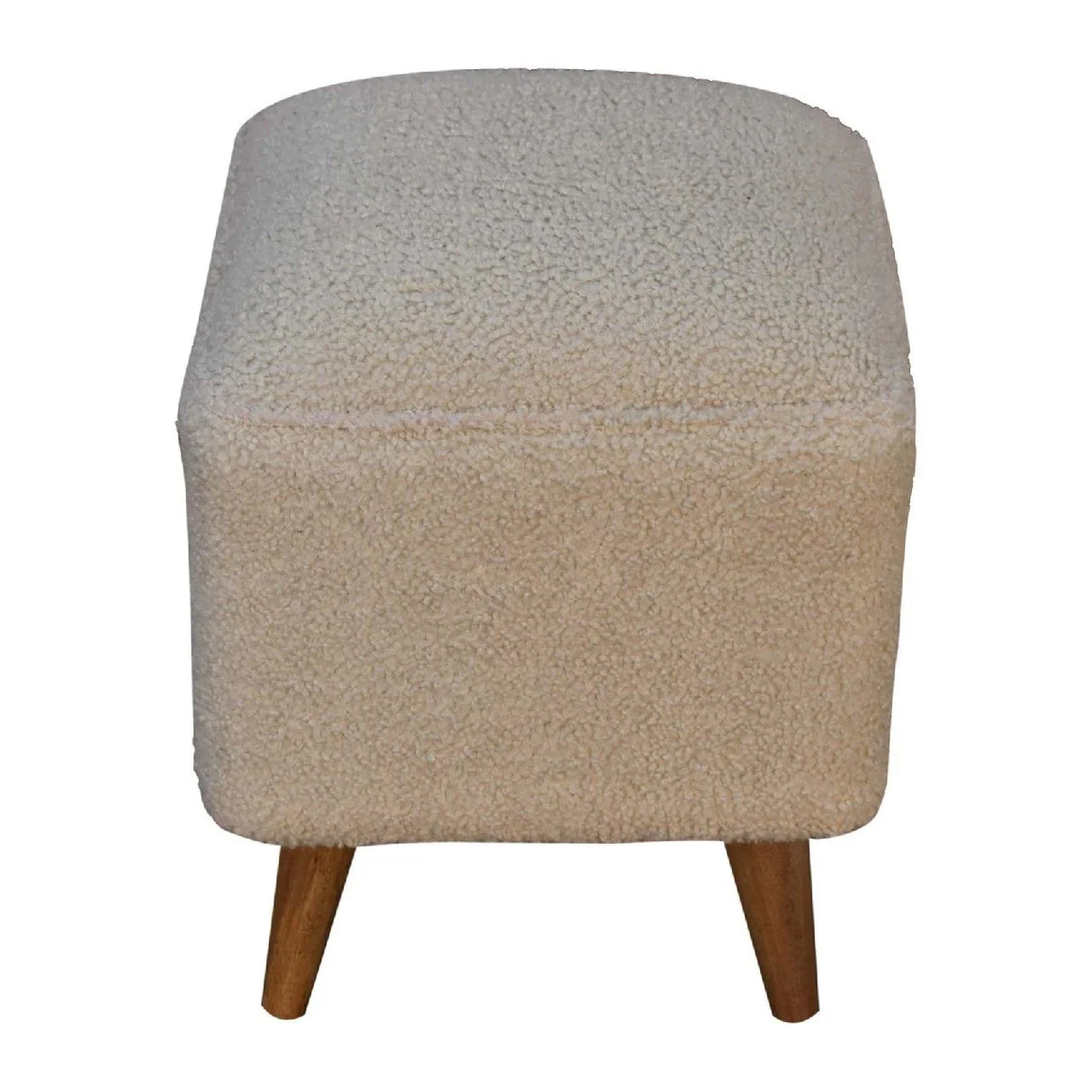 Squoval - Bench - Cream / Brown - Furniture Home Direct