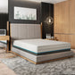 Copper Lux - 14" Plush Memory Foam Mattress With Phase Change Cooling Fabric - Furniture Home Direct