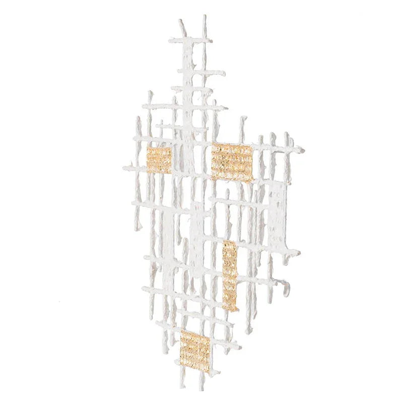 Wall Decor - White / Gold - Furniture Home Direct