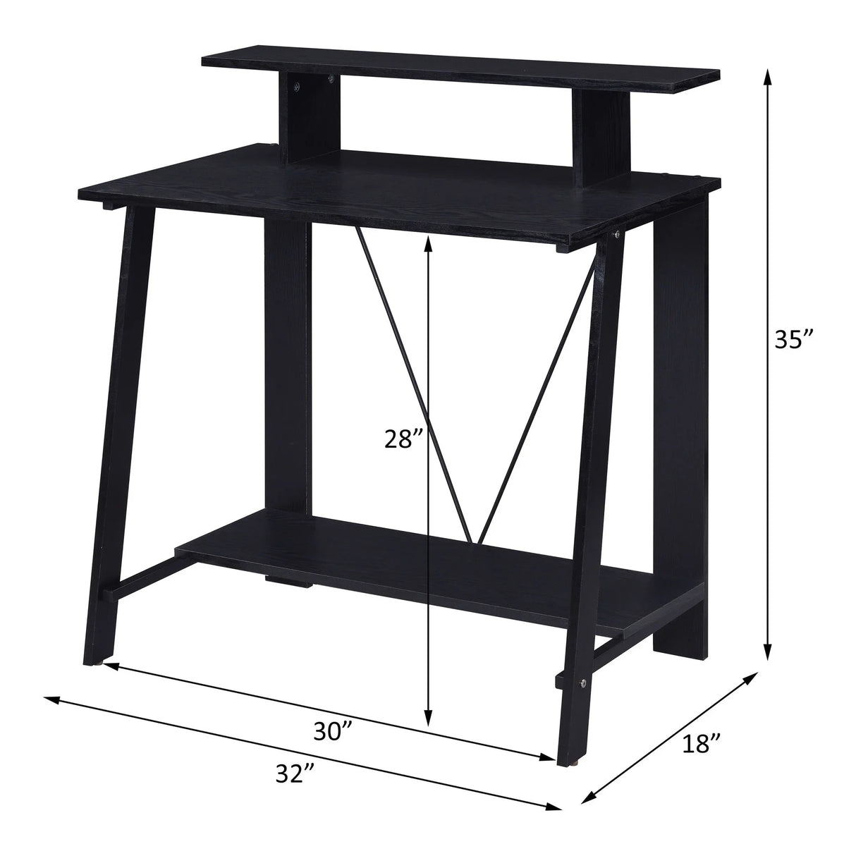 Nypho - Writing Desk - Wood - Furniture Home Direct