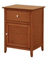Izzy - 1 Drawer /1 Door Nightstand - Furniture Home Direct