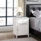 Izzy - 1 Drawer /1 Door Nightstand - Furniture Home Direct