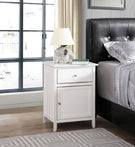 Izzy - 1 Drawer /1 Door Nightstand - Furniture Home Direct