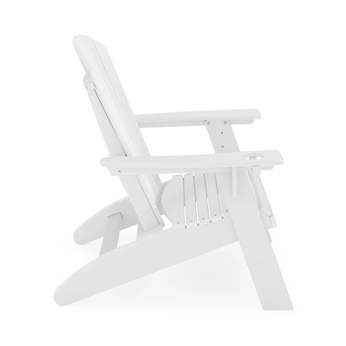 Adirondack Chair Sturdy HDPE Poly Lumber For Poolside, Patio, And Garden Relaxation - Furniture Home Direct