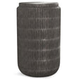 Juno - Cast Aluminum Side Table - Black - Furniture Home Direct