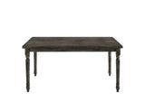 Claudia II - Weathered 7 Pieces Dining Room Set - Gray - Furniture Home Direct