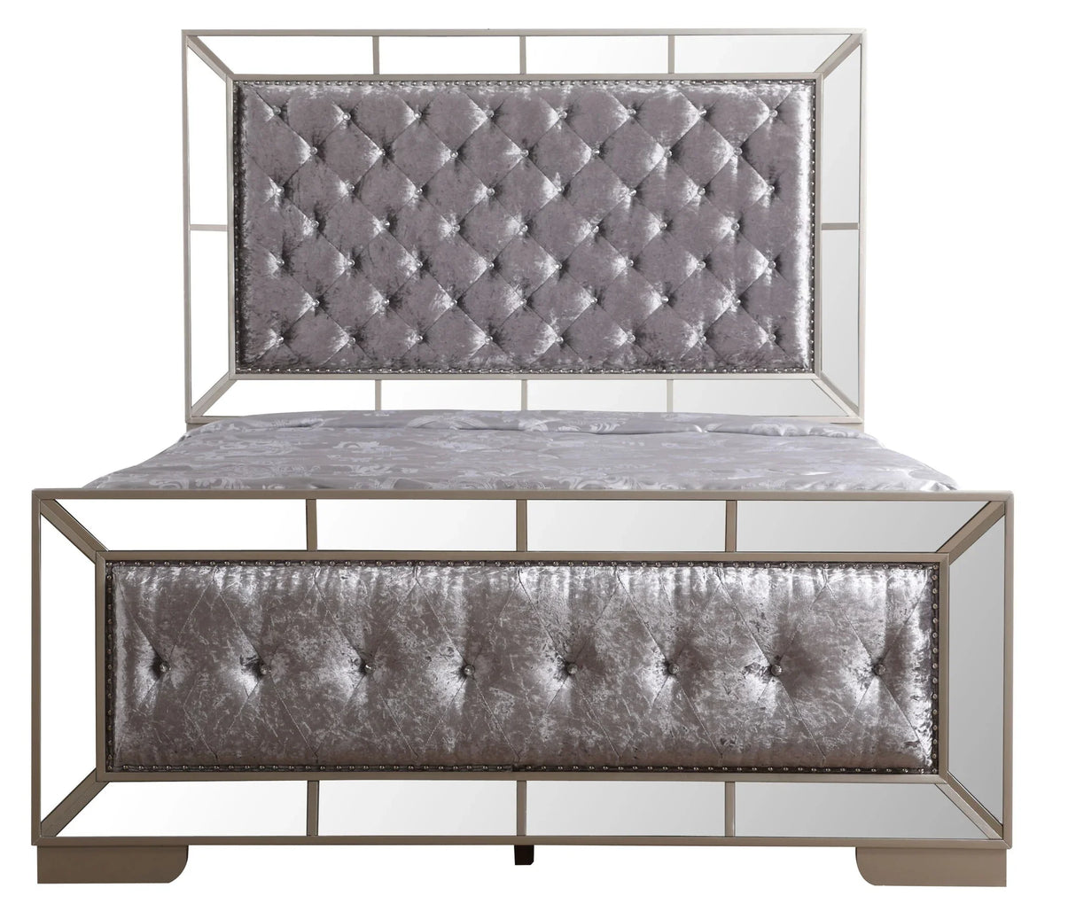 Stylish Contemporary Bed With Minimalist Design - Furniture Home Direct