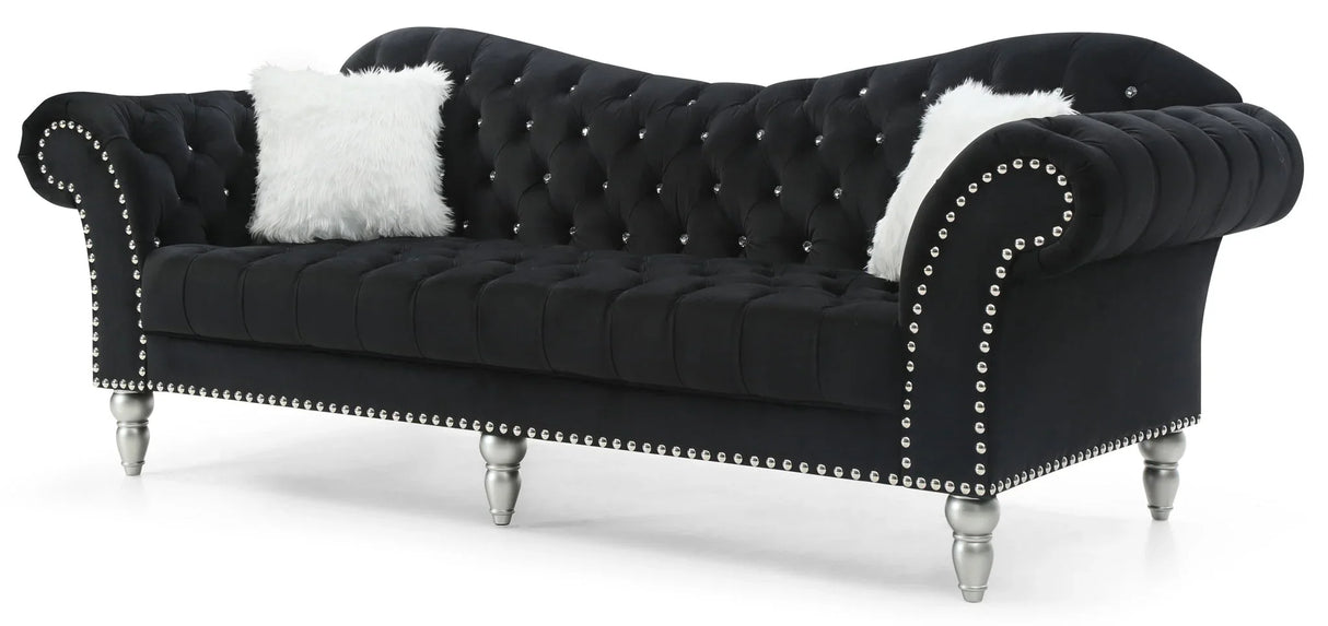 Wilshire - Soft Velvet Sofa - Furniture Home Direct