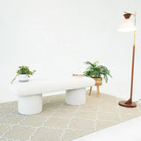 Randolph - Bench - Ivory - Furniture Home Direct