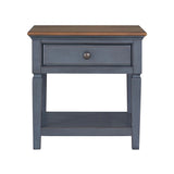 Americana - End Table - Blue - Furniture Home Direct