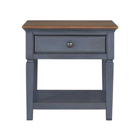 Americana - End Table - Blue - Furniture Home Direct