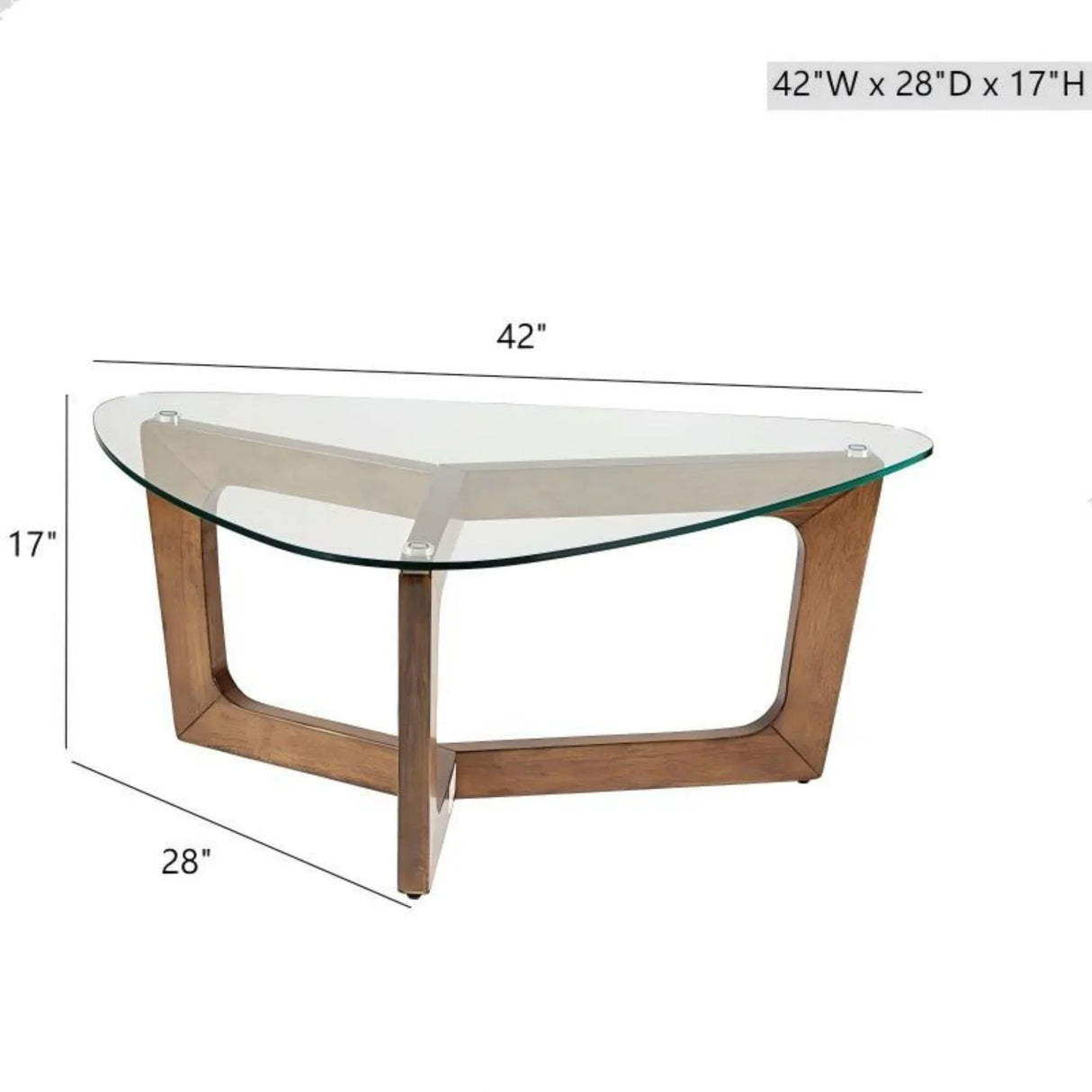 Walker - Coffee Table - Brown - Furniture Home Direct