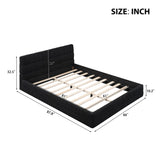Upholstered Platform Bed With Headboard - Furniture Home Direct