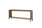 Waterfall - Console Table - Light Brown - Furniture Home Direct