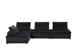 Anna - Stylish Sectional Sofa Ottoman - Furniture Home Direct
