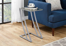 Accent Table, C - Shaped, Sturdy Construction, Contemporary & Modern - Furniture Home Direct