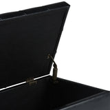 Sienna - Upholstered Storage Ottoman Bench - Furniture Home Direct