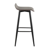 Ale - Contemporary Fixed Height Bar Stool (Set of 2) - Furniture Home Direct
