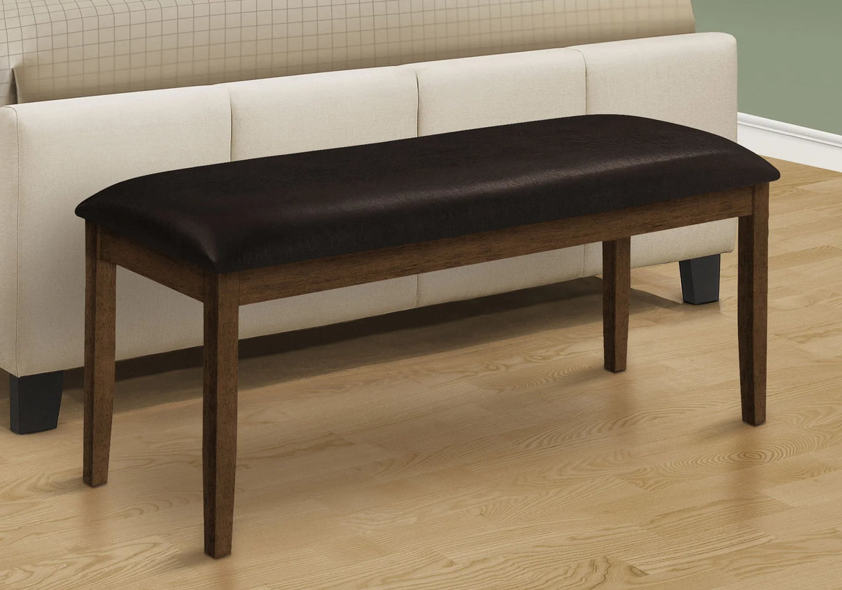 Bench, Rectangular, Hallway, Upholstered, Transitional - Furniture Home Direct