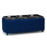 Avalon - Upholstered Storage Ottoman - Furniture Home Direct