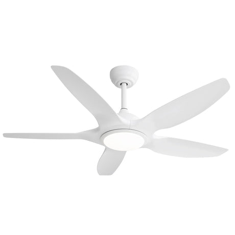 Indoor Ceiling Fan With 5 ABS Blades Remote Control Reversible Dc Motor For Living Room - Furniture Home Direct