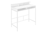 Computer Desk For Home Office, Standing, Storage Shelves, Laptop, Contemporary & Modern - Furniture Home Direct