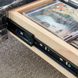 Coffee Table Two-Tier Glass With Solid Marble Base Black - Furniture Home Direct