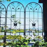 Garden Metal Trellis Rustproof Trellis For Climbing Plants Outdoor Flower Support - Furniture Home Direct