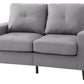 Track Arm Loveseat For Cozy Spaces - Furniture Home Direct