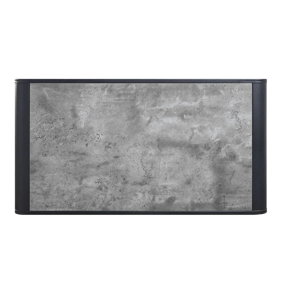 Raziela - Concrete Coffee Table - Black / Gray - Furniture Home Direct