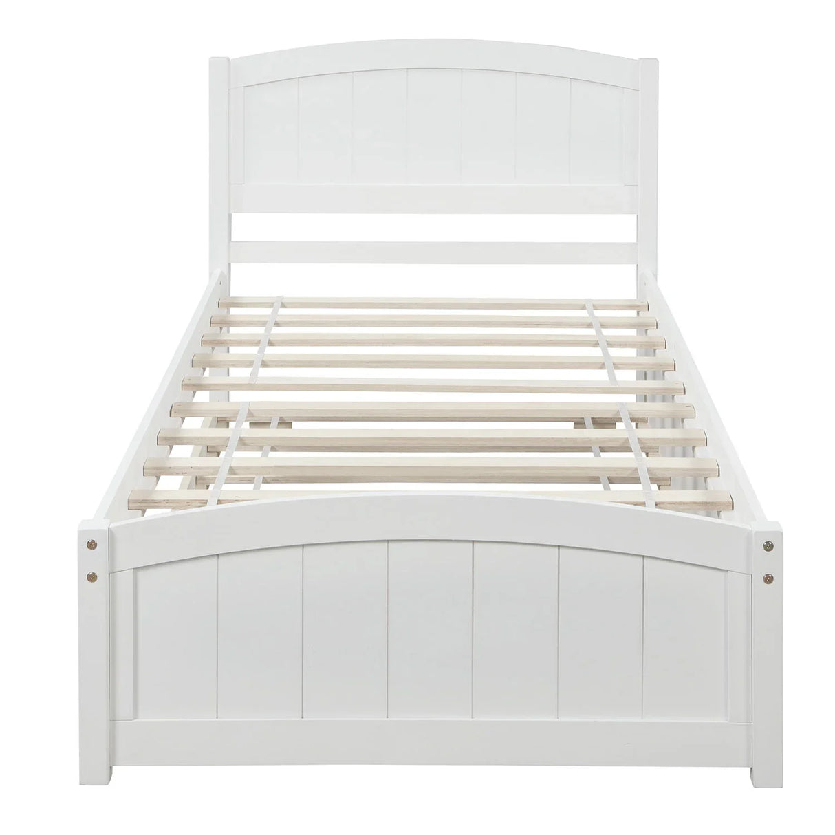 Platform Bed & Headboard, Footboard And Wood Slat Support - Furniture Home Direct