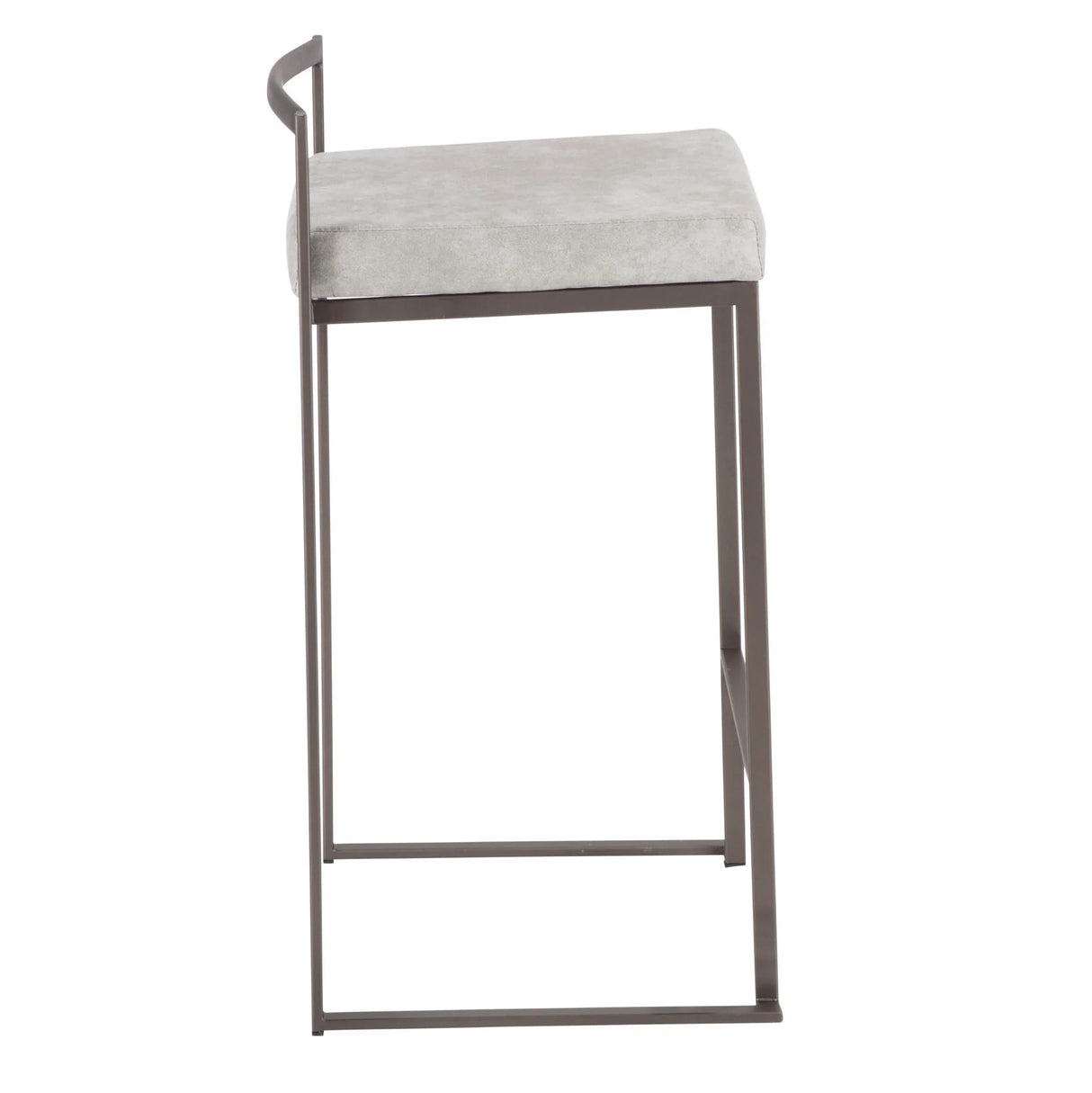 Fuji - Industrial Stackable Counter Stool Elegant Design - Furniture Home Direct