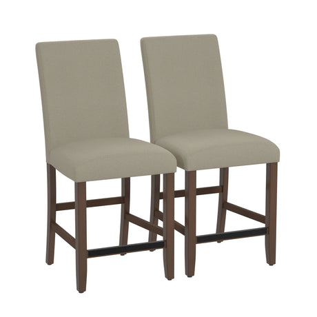 Zeph - Upholstered Barstools (Set of 2) - Furniture Home Direct