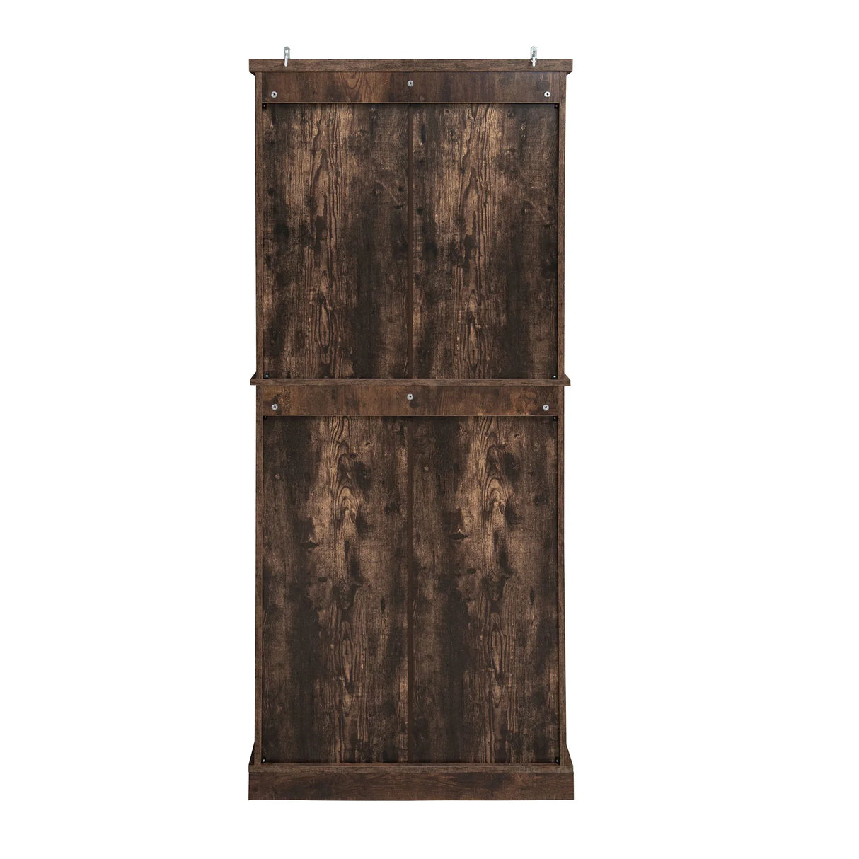 Storage Cabinet With Drawer And Adjustable Shelves Dark Brown - Furniture Home Direct