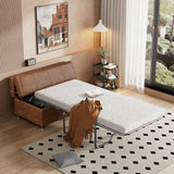 Twin Size Folding Ottoman Sleeper Bed With Mattress Convertible Guest Bed - Furniture Home Direct