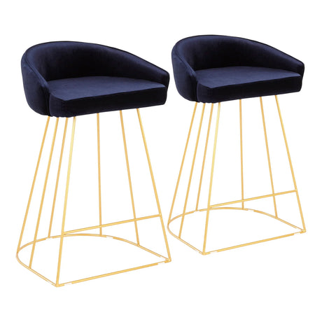 Canary - Contemporary Counter Stool (Set of 2) - Furniture Home Direct