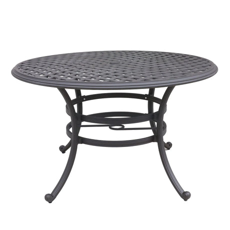 Round Dining Table - Espresso Brown - Furniture Home Direct