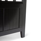 Acadian - Entryway Storage Bench, Handcrafted - Furniture Home Direct