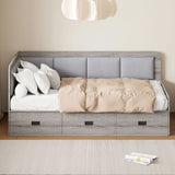 Daybed With 3 Drawers And 3 Storage Compartments - Furniture Home Direct