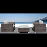 2 Person Seating Set With Cushions - Furniture Home Direct