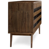 Clarkson - Sideboard Buffet - Rustic Natural Aged Brown - Furniture Home Direct