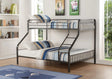 Caius - Twin Long Queen Bunk Bed - Gun - Furniture Home Direct