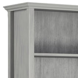 Amherst - 5 Shelf Bookcase - Fog Gray - Furniture Home Direct