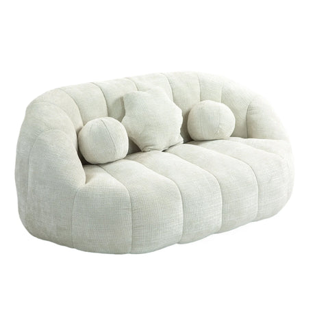 Bean Bag Lazy Sofa Durable Comfort Lounger High Back Bean Bag Chair Couch - Furniture Home Direct