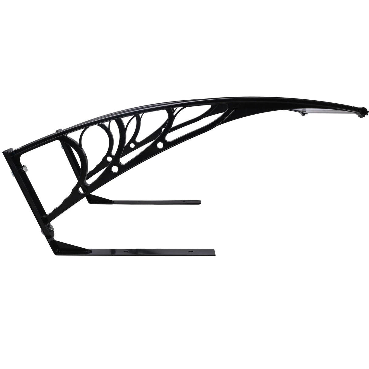 Weather Resistant Polycarbonate Canopy Outdoor Shade Cover For Robotic Lawn Mowers - Black - Furniture Home Direct