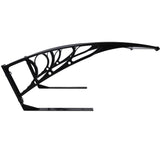 Weather Resistant Polycarbonate Canopy Outdoor Shade Cover For Robotic Lawn Mowers - Black - Furniture Home Direct