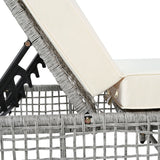 Outdoor Lounge Chair - Beige - Furniture Home Direct