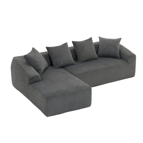 Combined 3 Seater Sofa With 4 Pillows - Furniture Home Direct