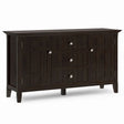 Bedford - Sideboard Buffet - Dark Tobacco Brown - Furniture Home Direct
